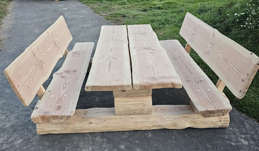 Baumstamm Sitzgruppe ( 240cm x 220cm )