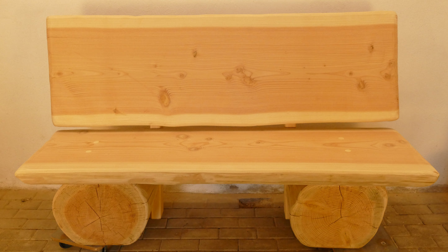 Baumstammbank 169cm (022)