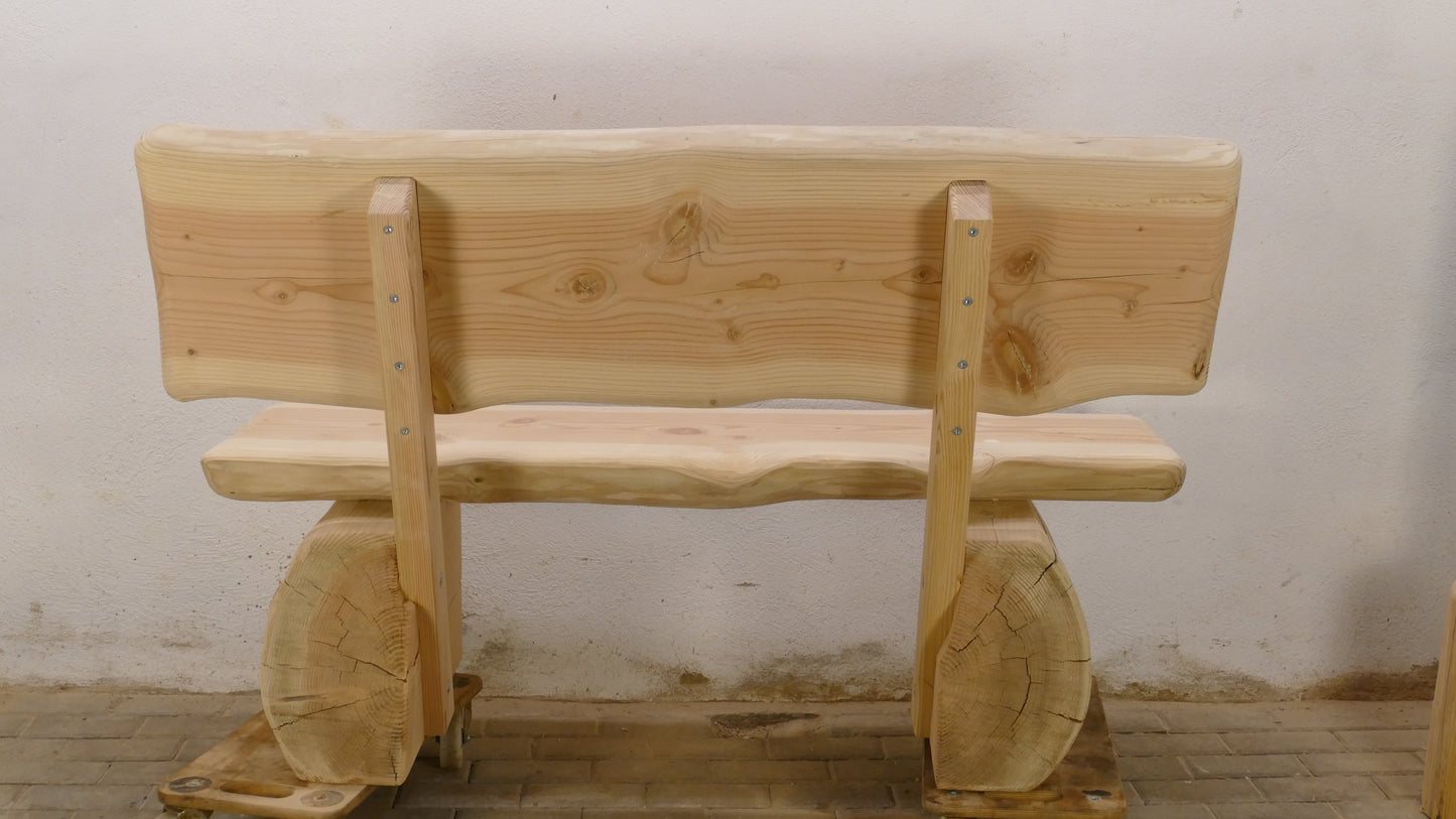 Baumstammbank 147cm (045)