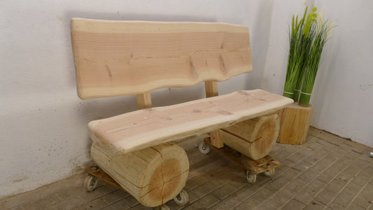 Baumstammbank 147cm (046)