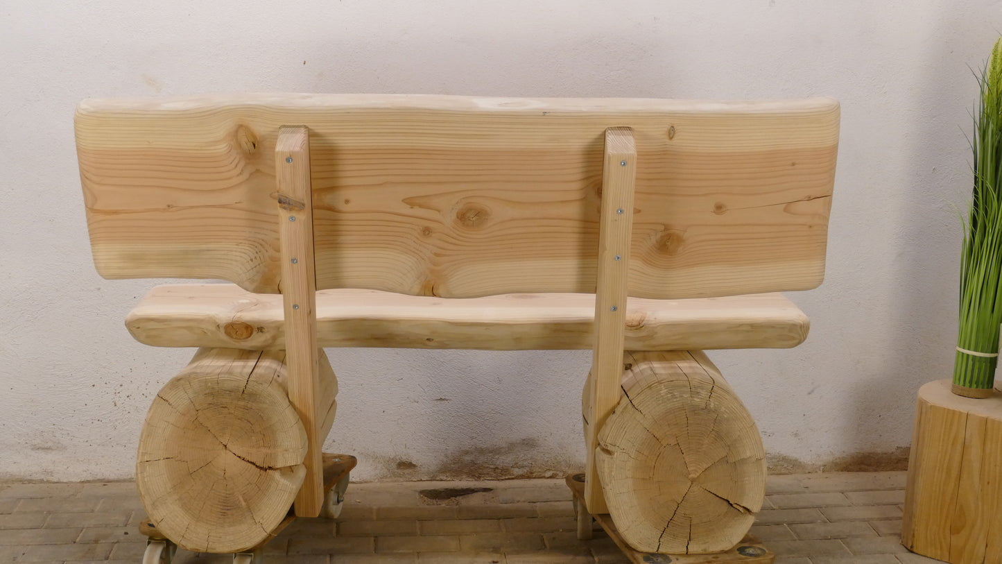 Baumstammbank 147cm (046)