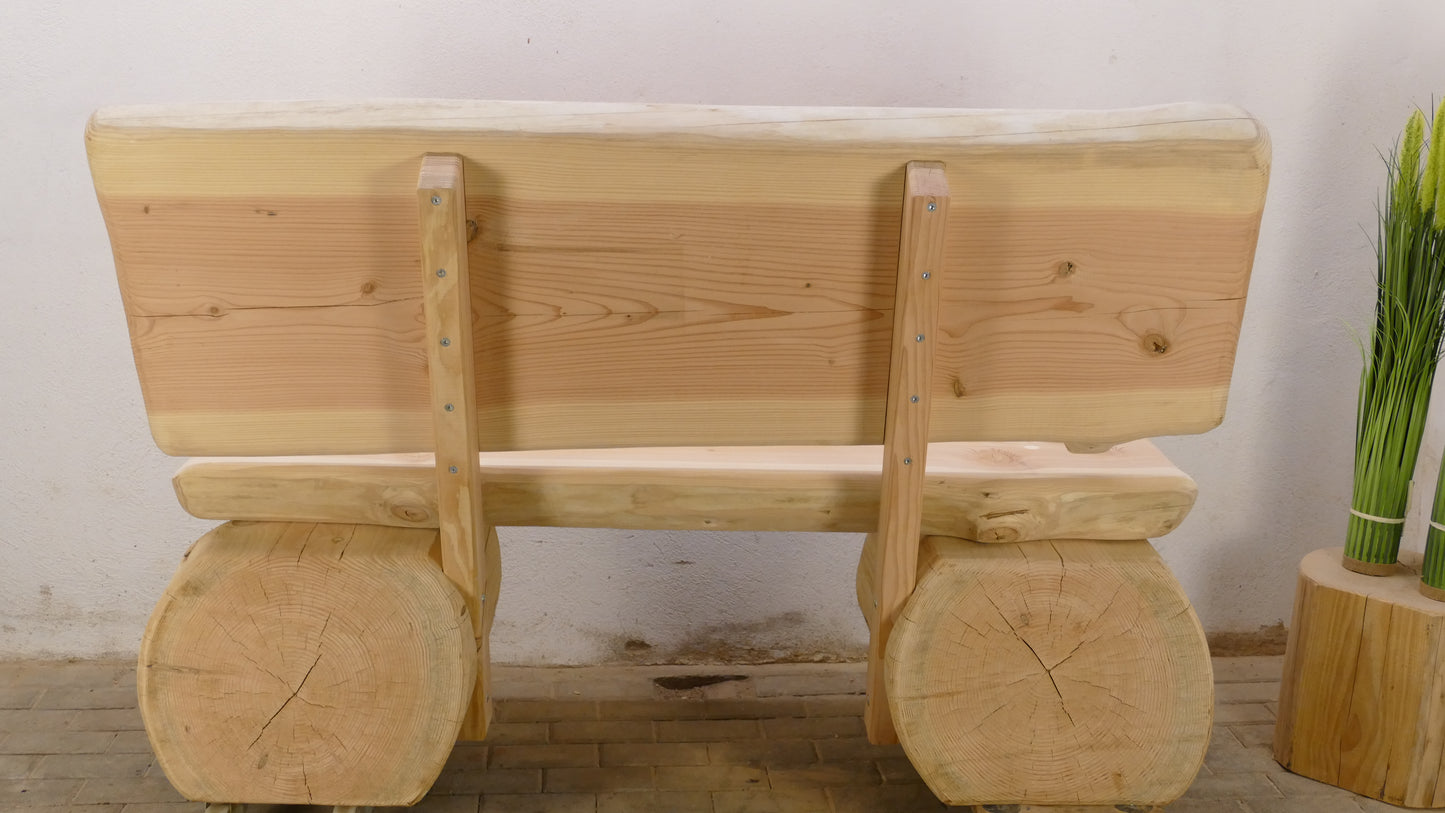 Baumstammbank 165cm (047)