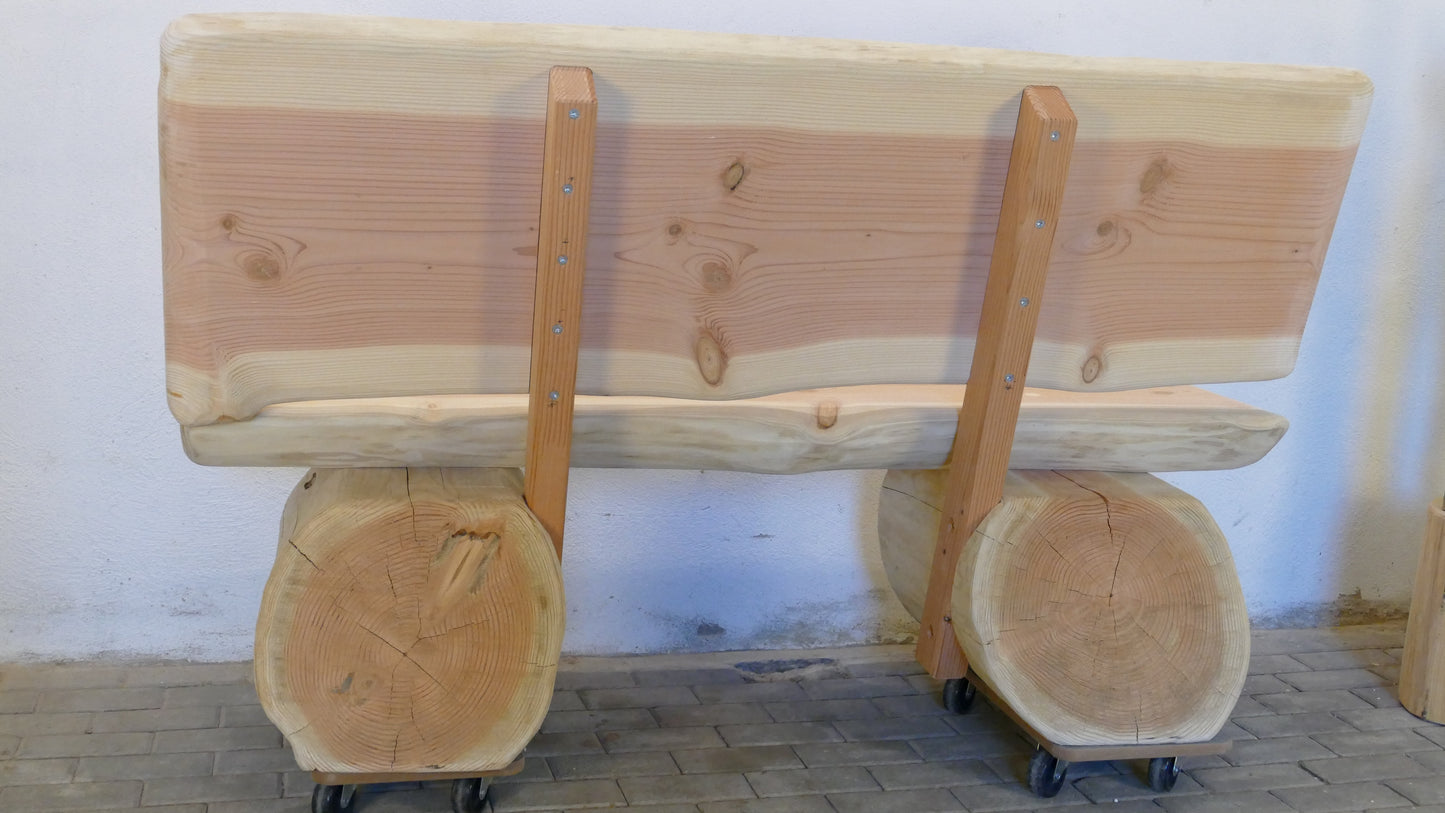 Baumstammbank 167cm (001)