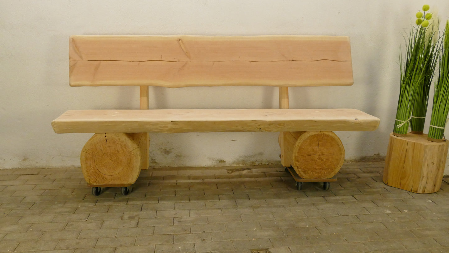 Baumstammbank 203cm (004)