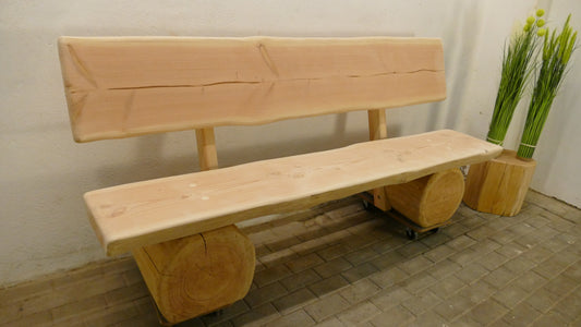 Baumstammbank 203cm (004)