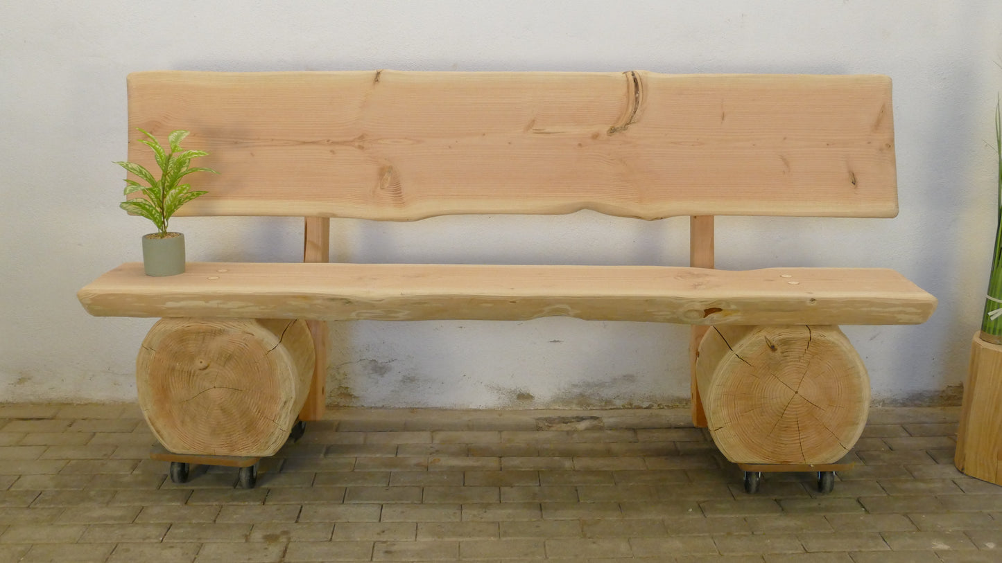 Baumstammbank 206cm (005)