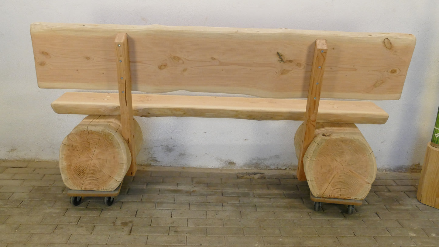 Baumstammbank 206cm (005)