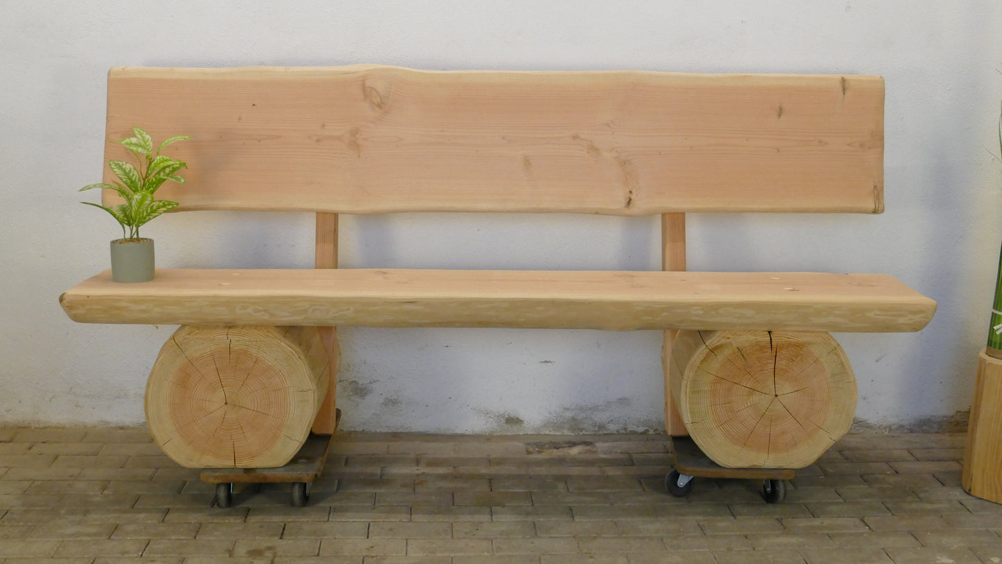 Baumstammbank 207cm (006)