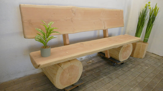 Baumstammbank 207cm (006)