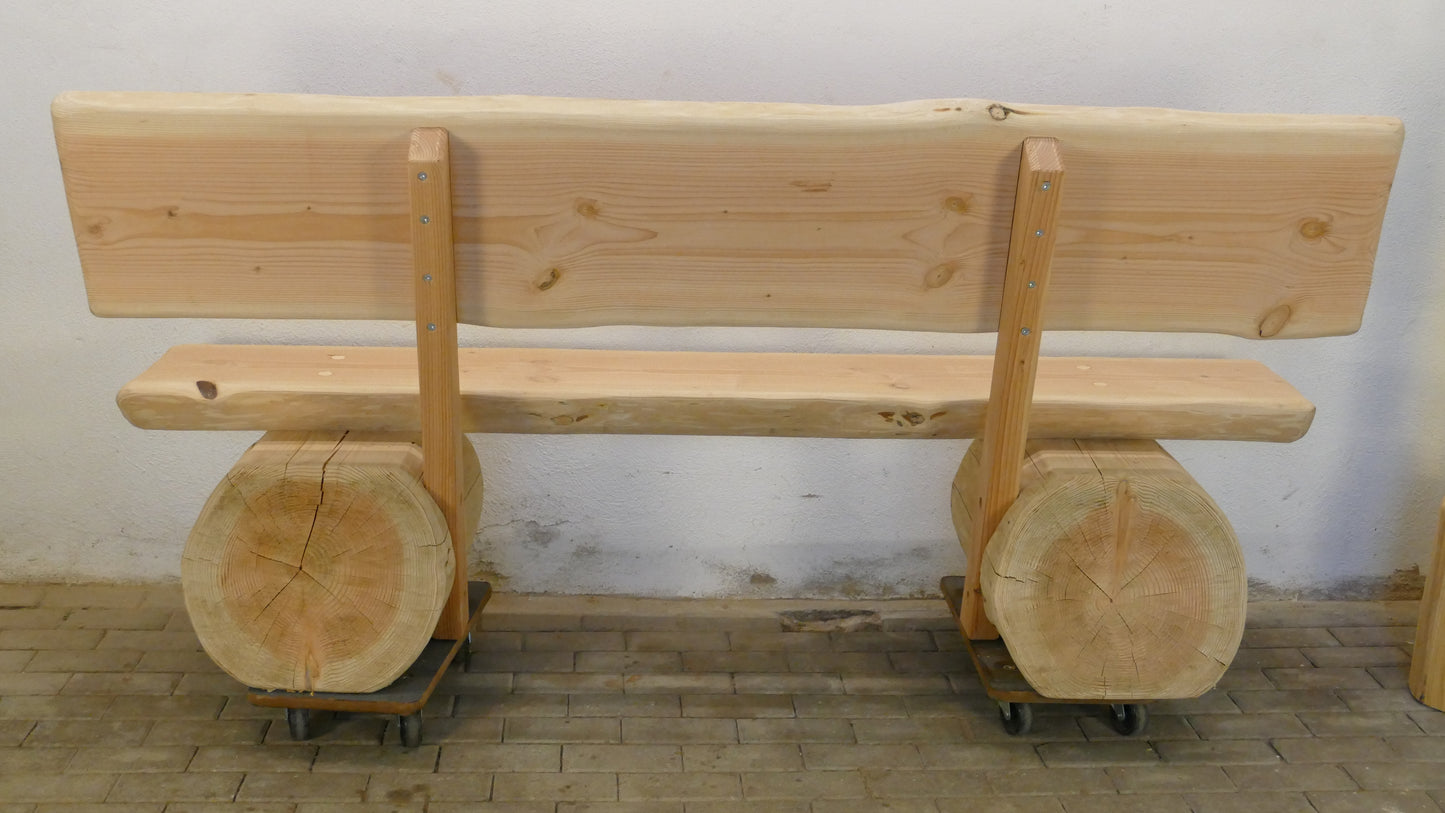 Baumstammbank 207cm (006)