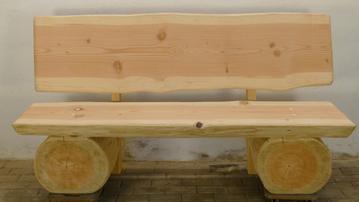 Baumstammbank 180cm (008)