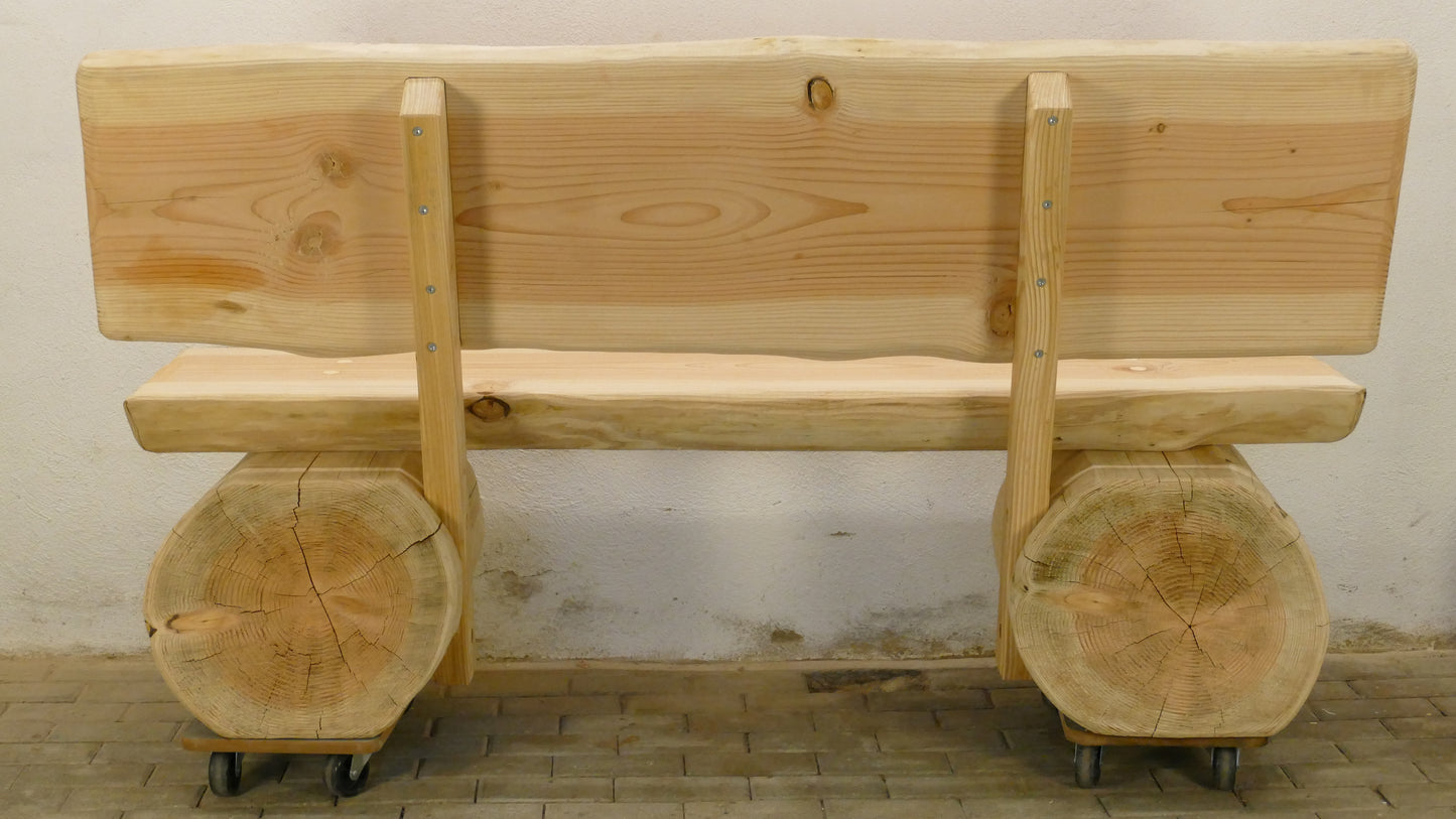Baumstammbank 180cm (008)