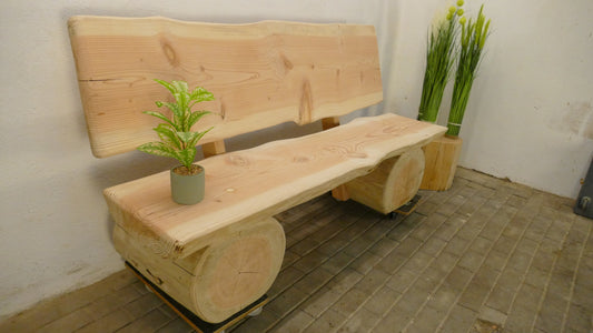 Baumstammbank 182cm (009)