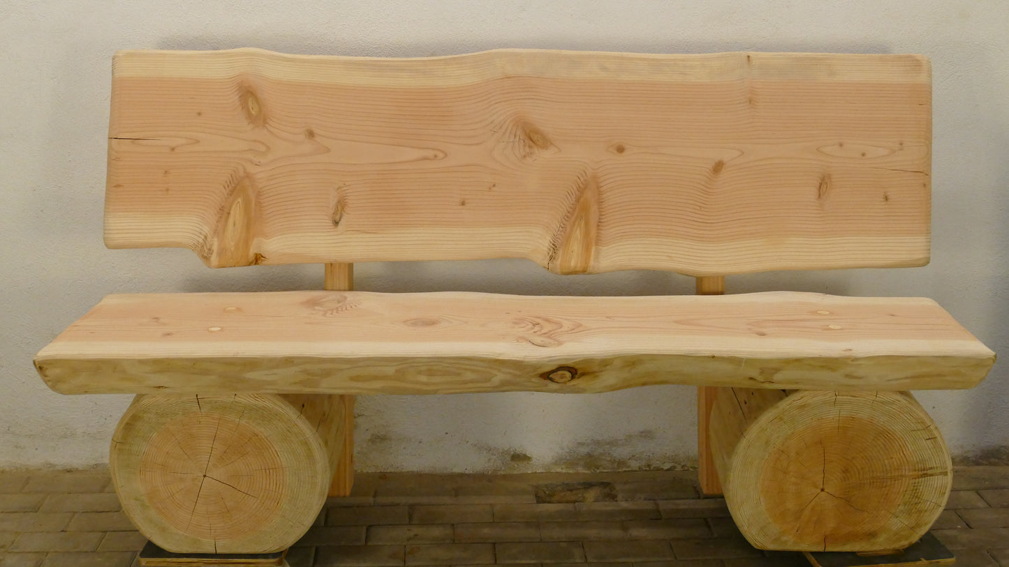 Baumstammbank 182cm (009)