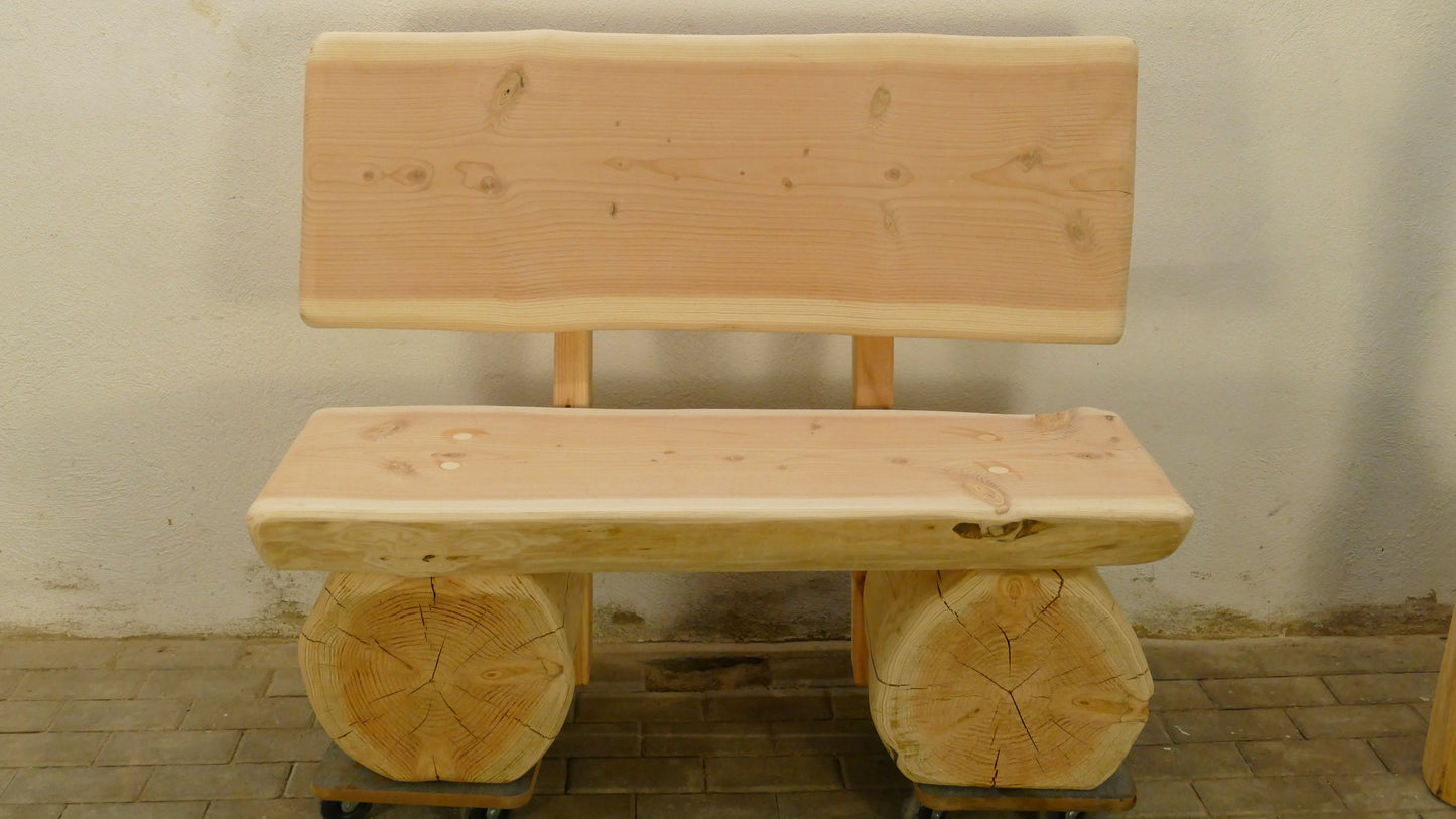 Baumstammbank 115cm (010)