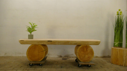 Baumstammbank 160cm (100)