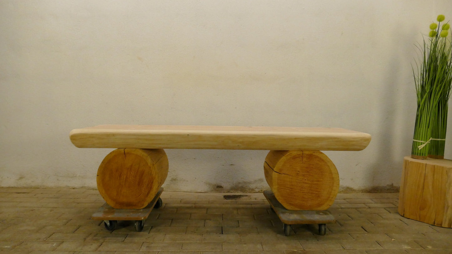 Baumstammbank 160cm (100)