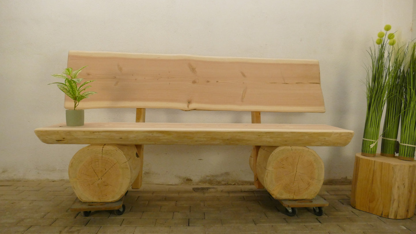 Baumstammbank 186cm (011)