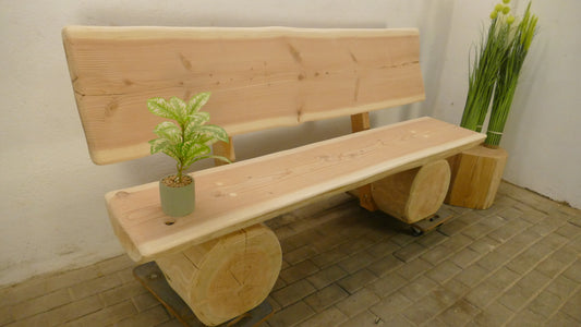 Baumstammbank 186cm (011)