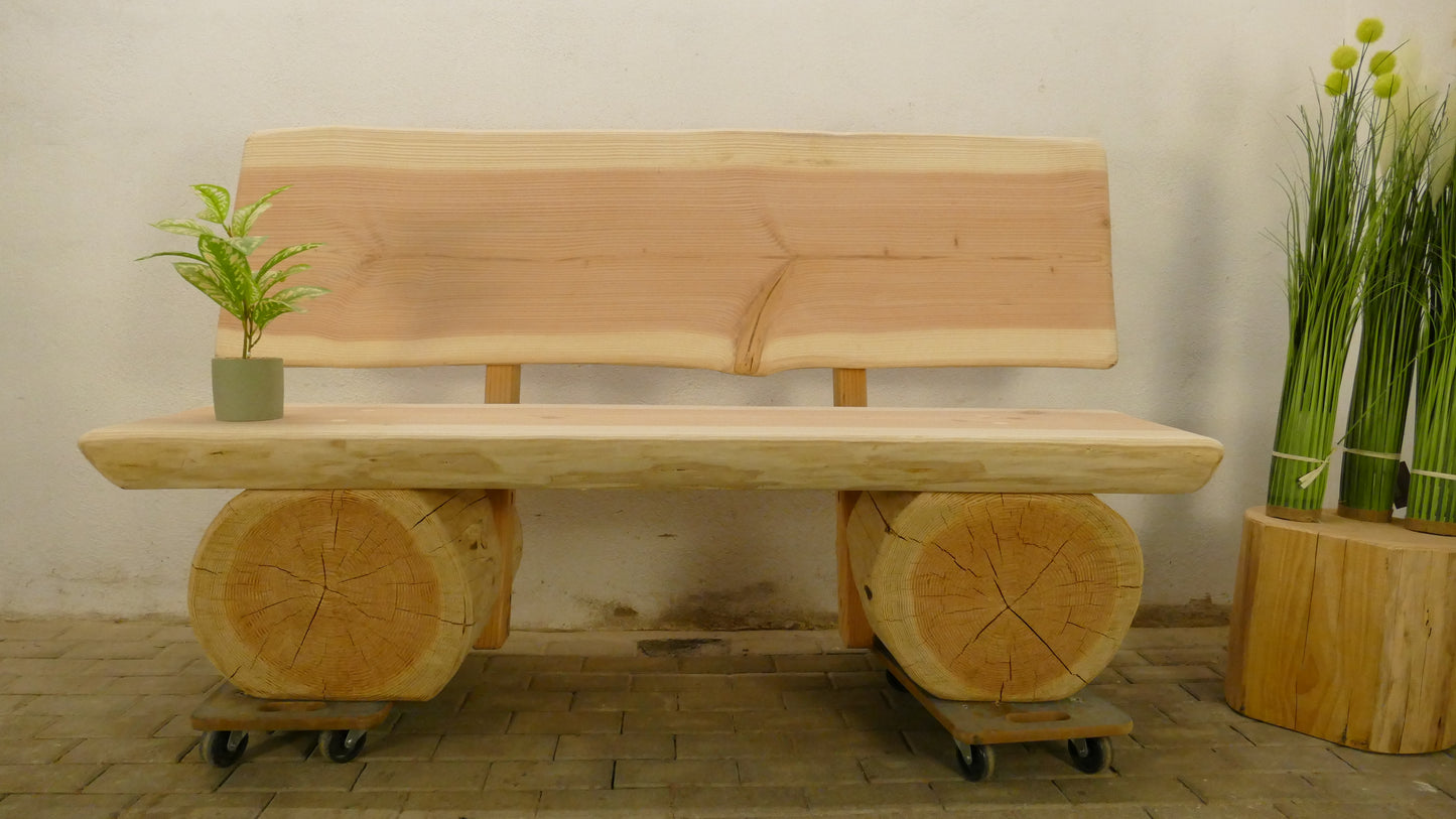 Baumstammbank 169cm (012)