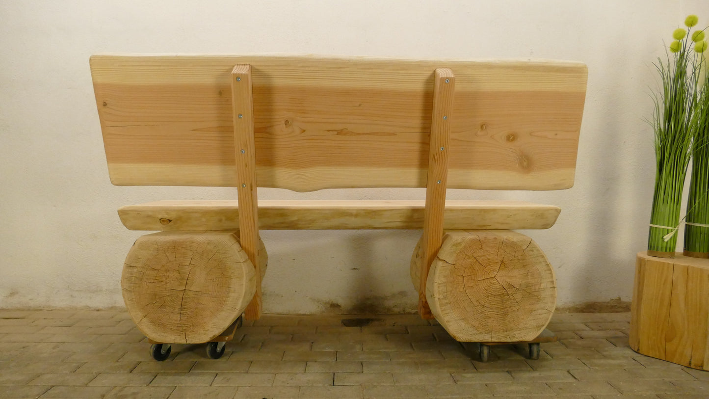 Baumstammbank 169cm (012)
