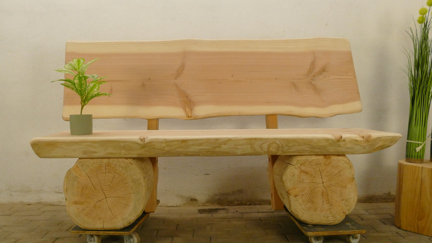 Baumstammbank 165cm (013)