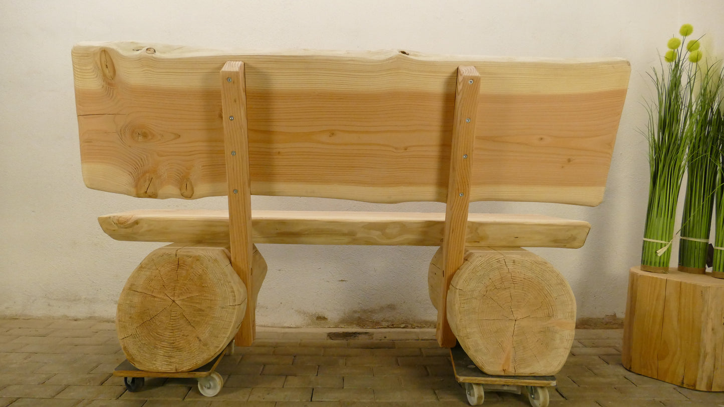 Baumstammbank 165cm (013)