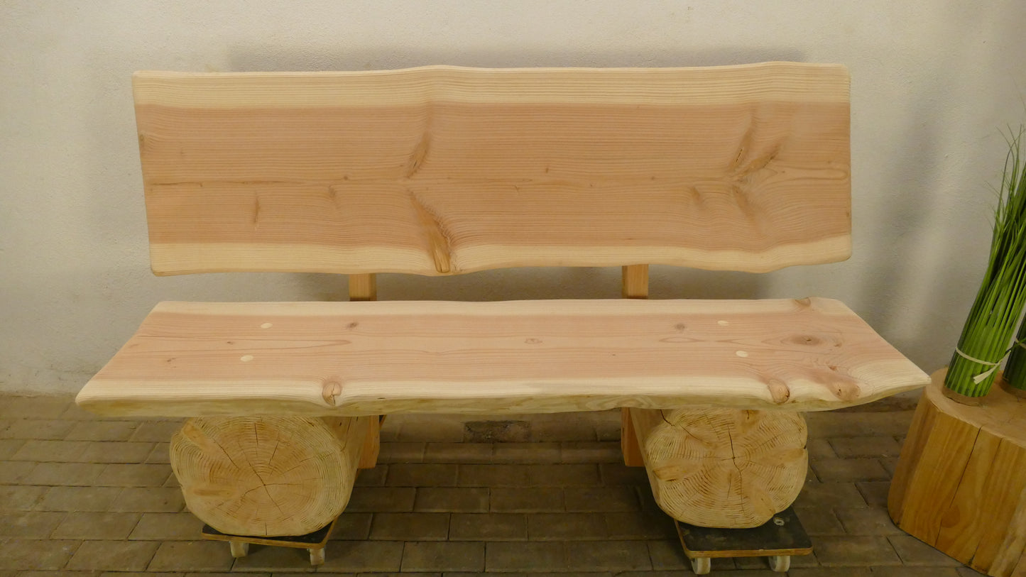Baumstammbank 165cm (013)