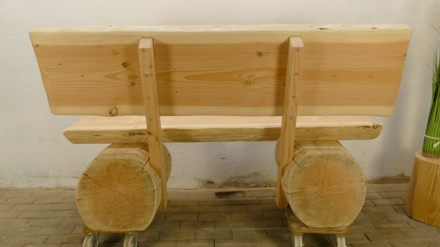 Baumstammbank 166cm (016)
