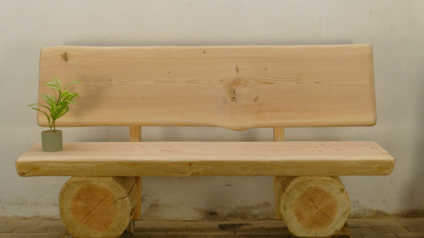 Baumstammbank 181cm (017)