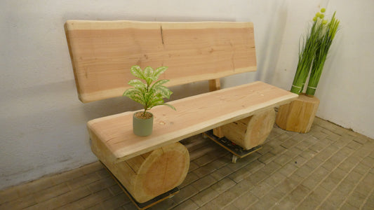 Baumstammbank 165cm (020)