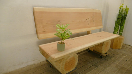 Baumstammbank 182cm (021)