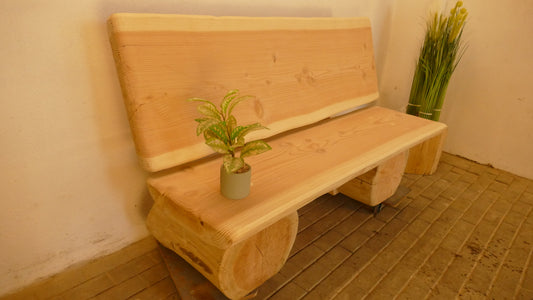 Baumstammbank 169cm (022)