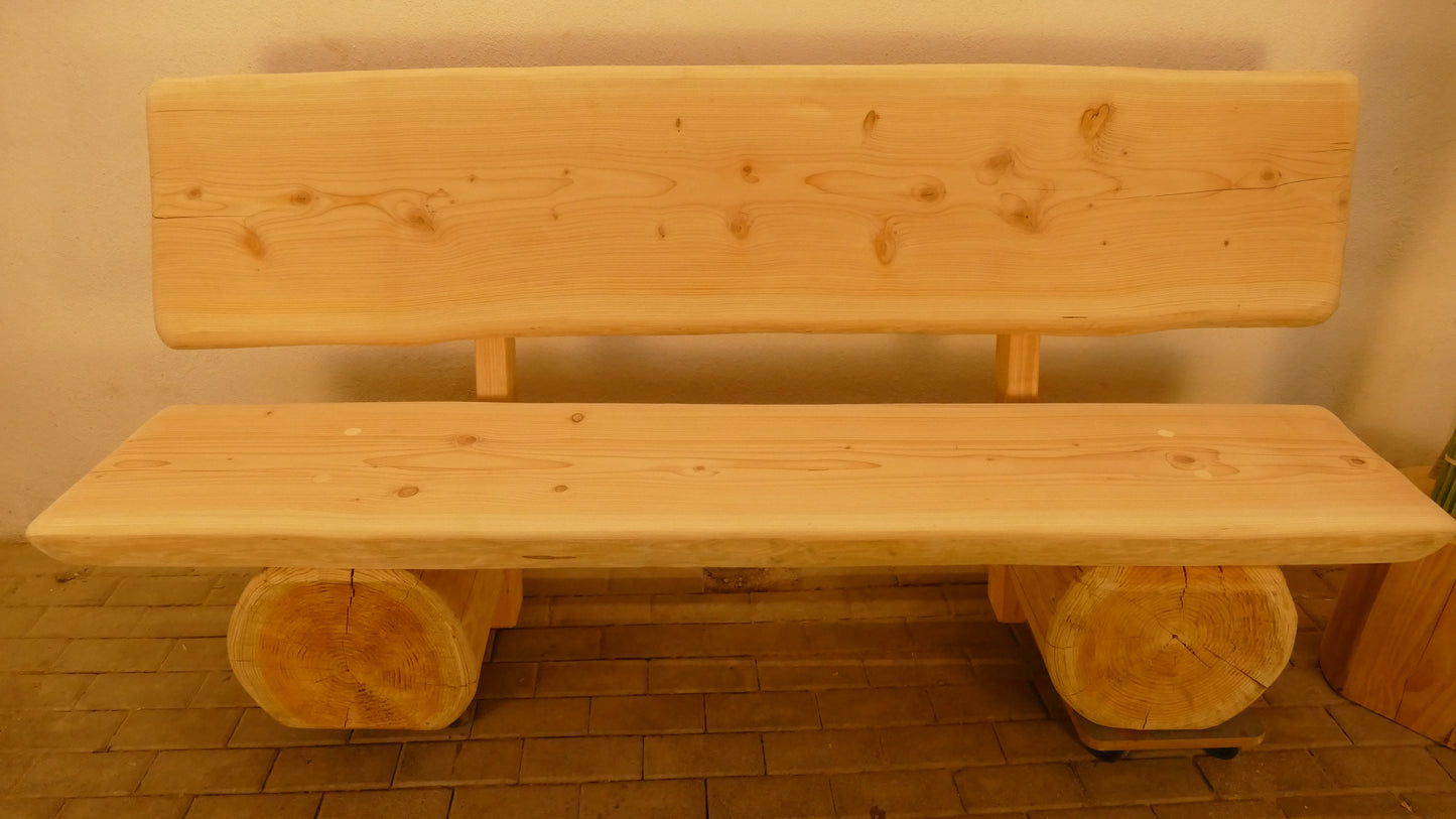 Baumstammbank 195cm (025)