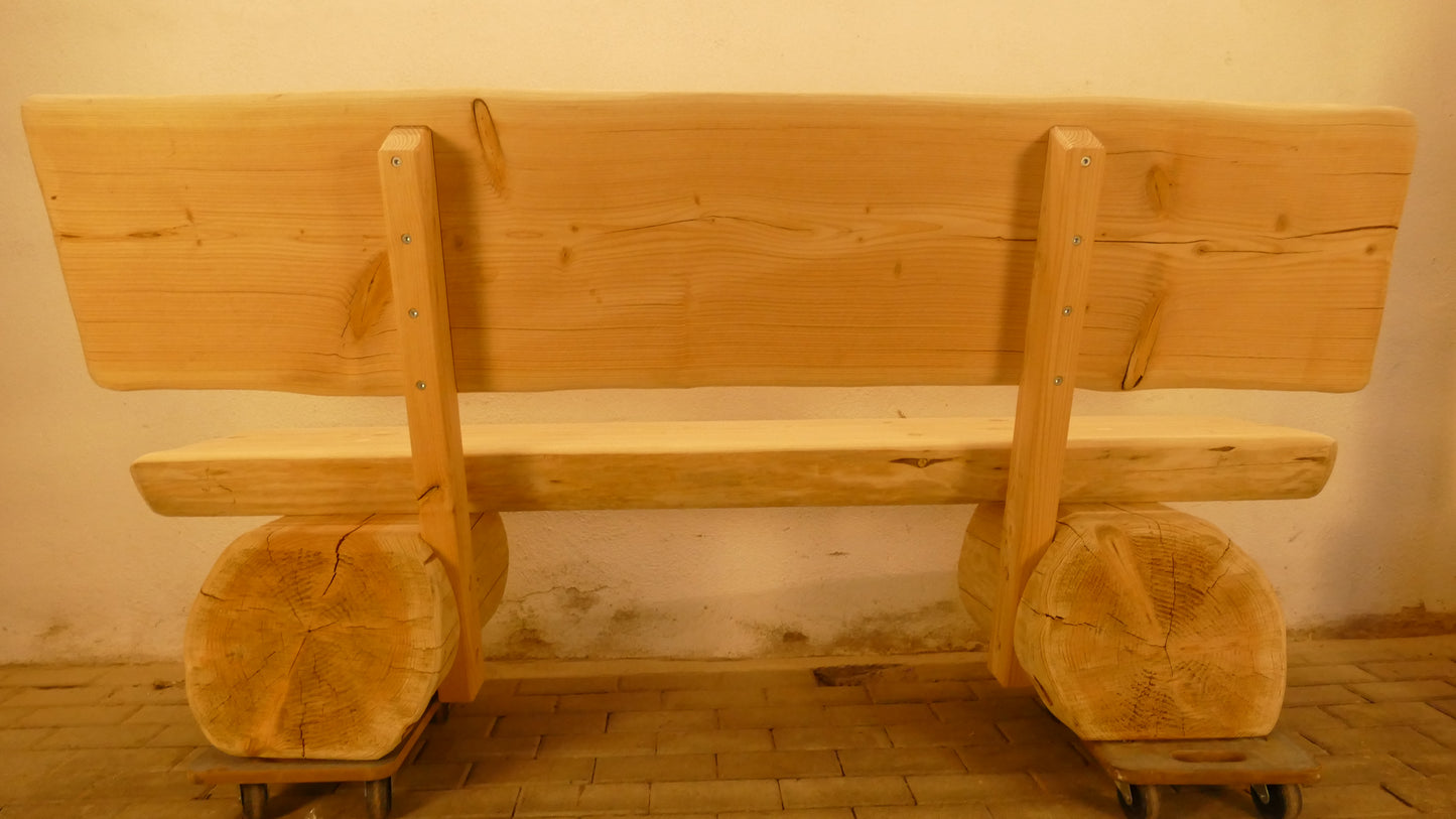 Baumstammbank 195cm (025)