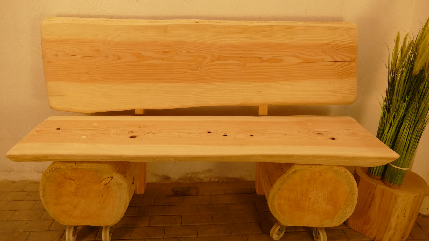 Baumstammbank 187cm (026)