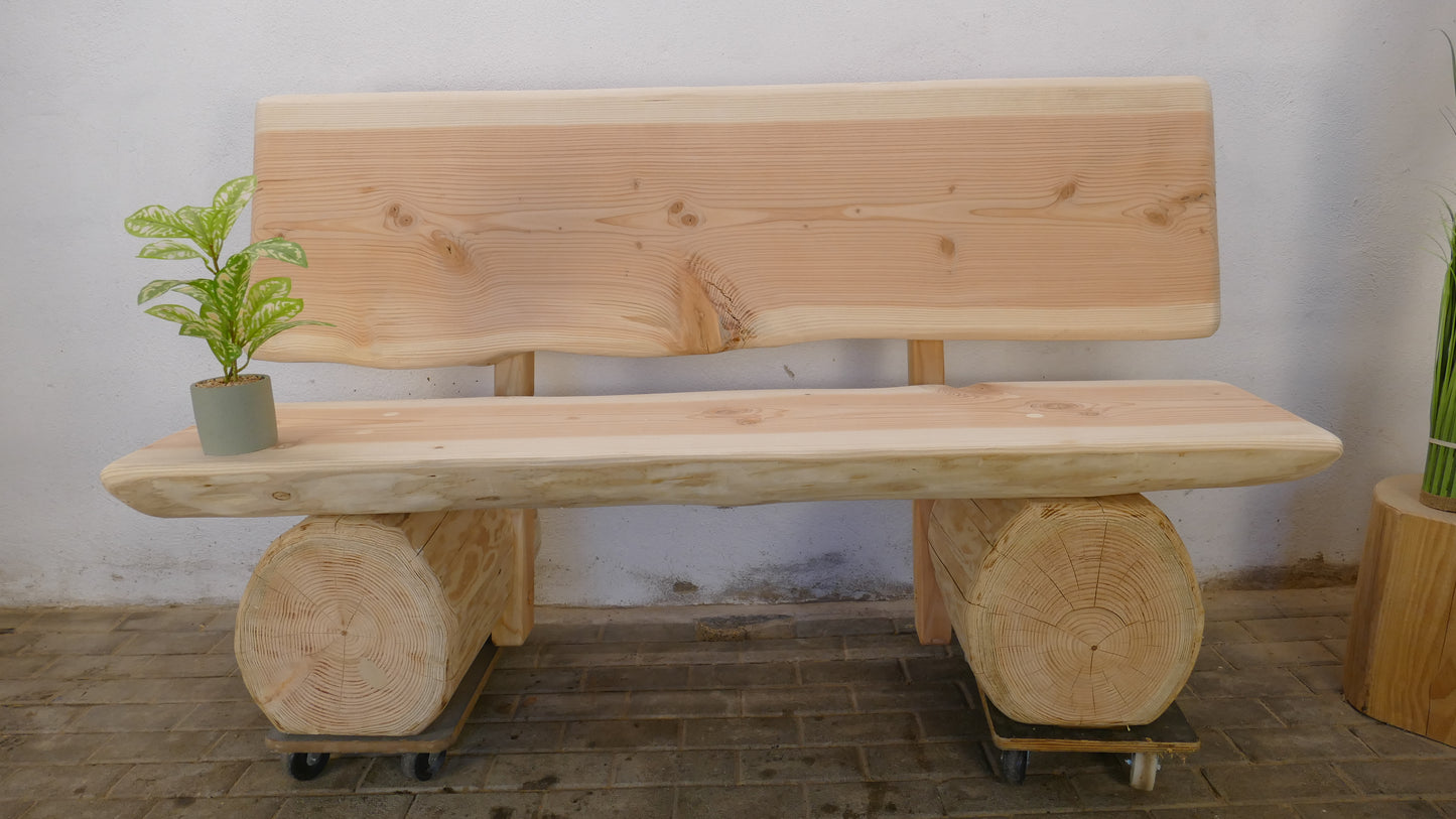 Baumstammbank 167cm (035)