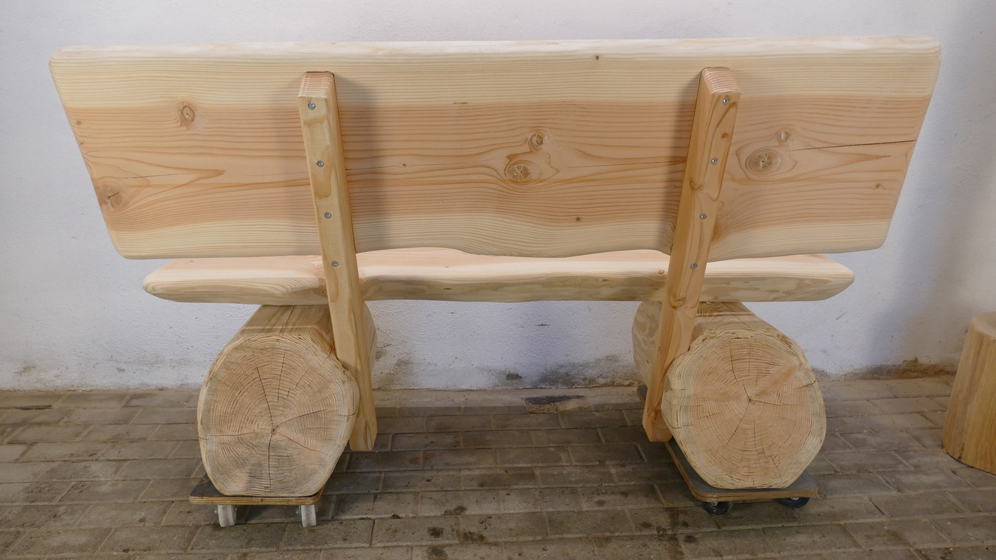 Baumstammbank 167cm (035)