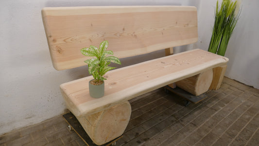 Baumstammbank 189cm (033)