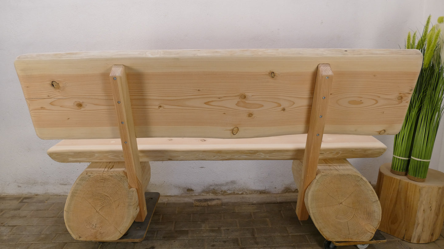 Baumstammbank 189cm (033)