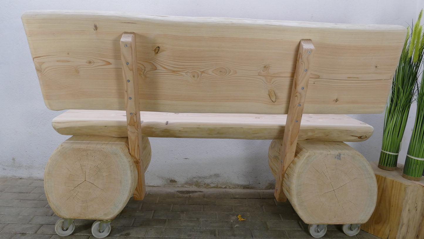 Baumstammbank 180cm (037)