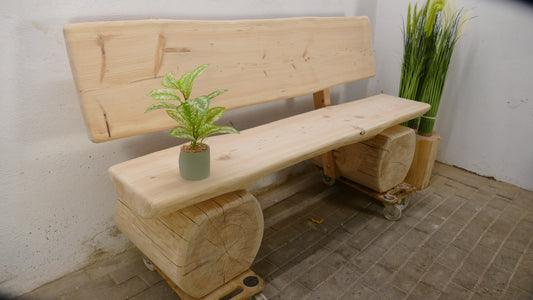 Baumstammbank 183cm (038)