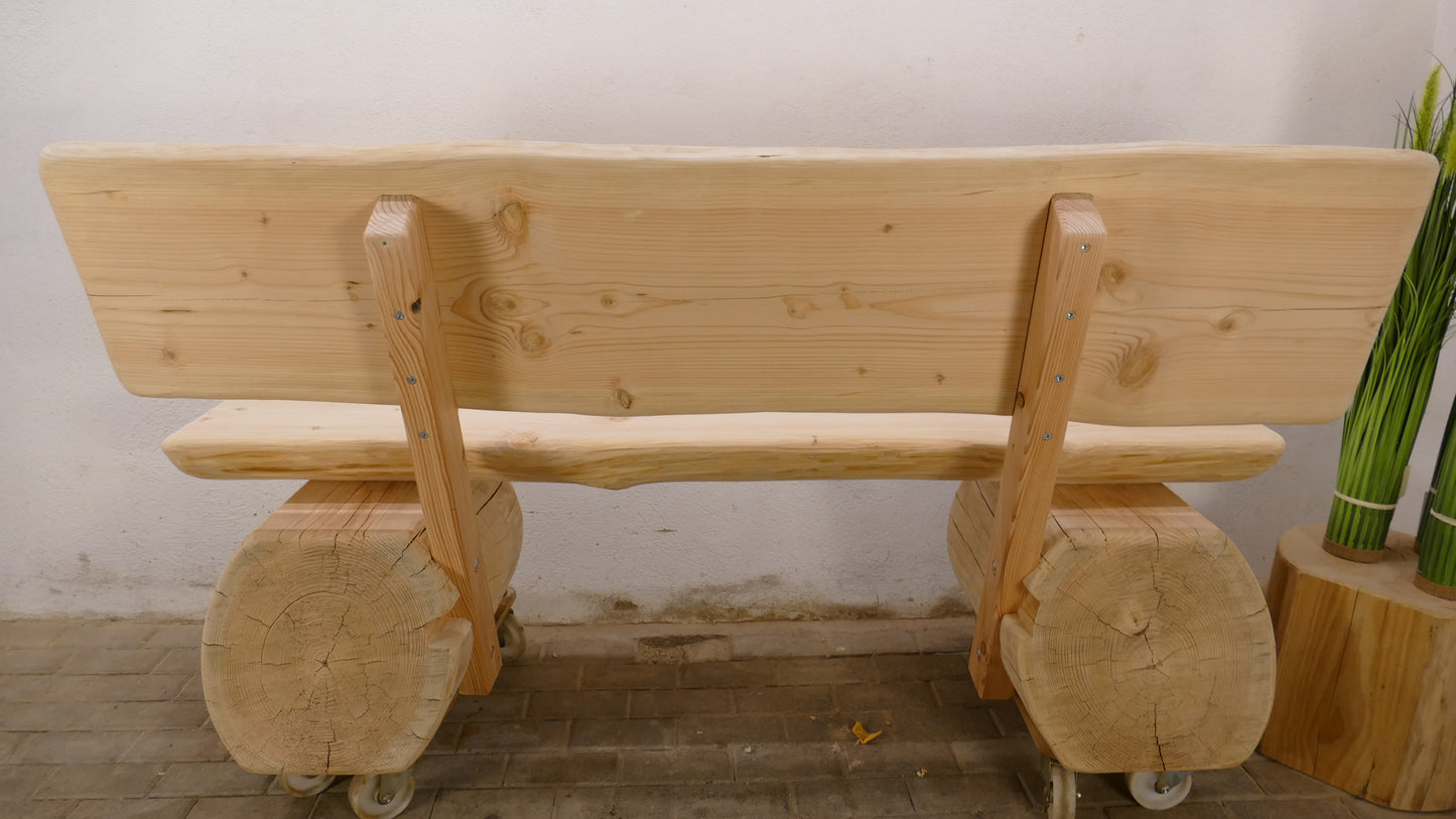 Baumstammbank 183cm (038)
