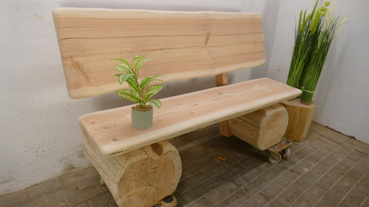 Baumstammbank 165cm (039)