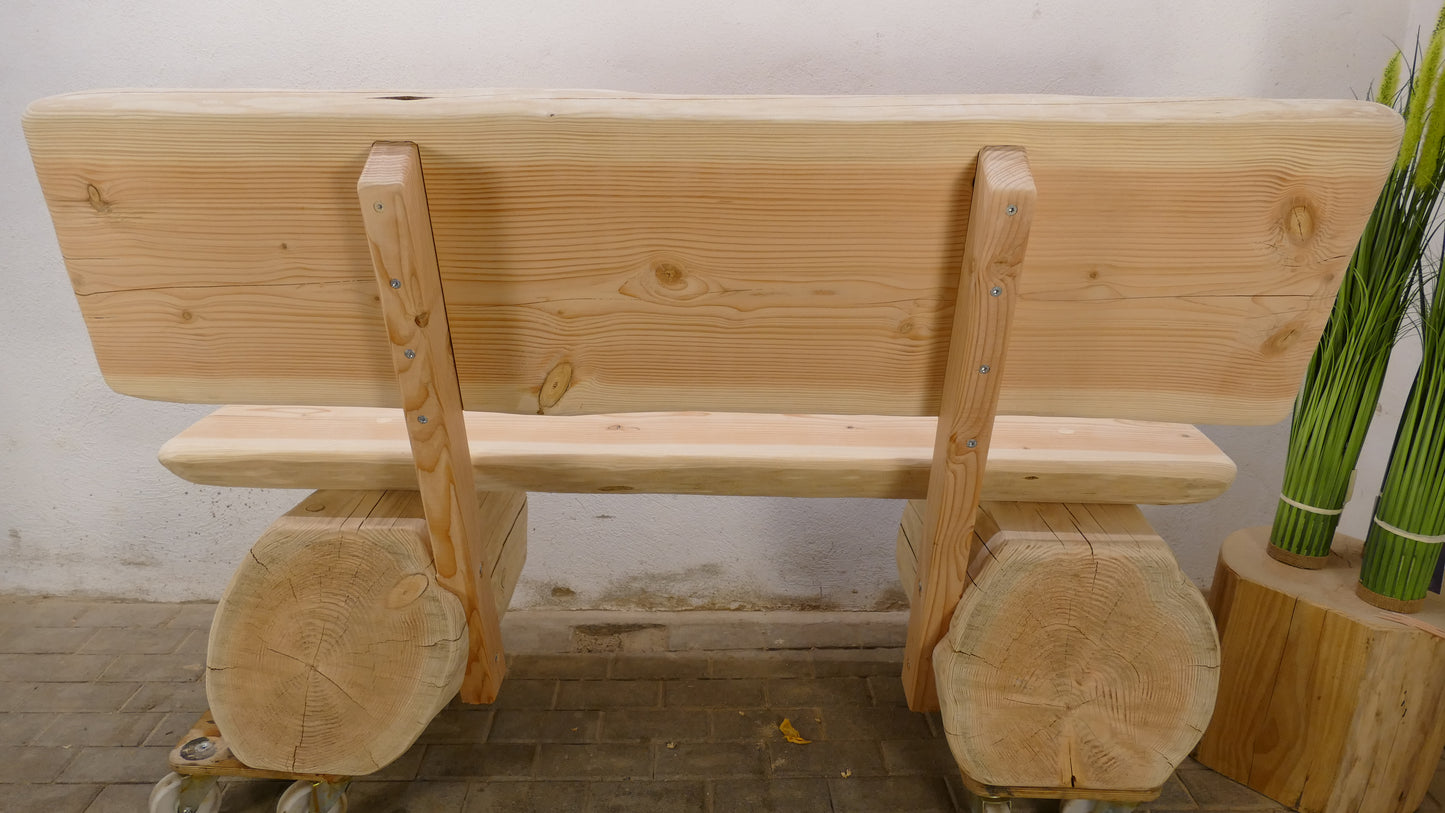 Baumstammbank 165cm (039)