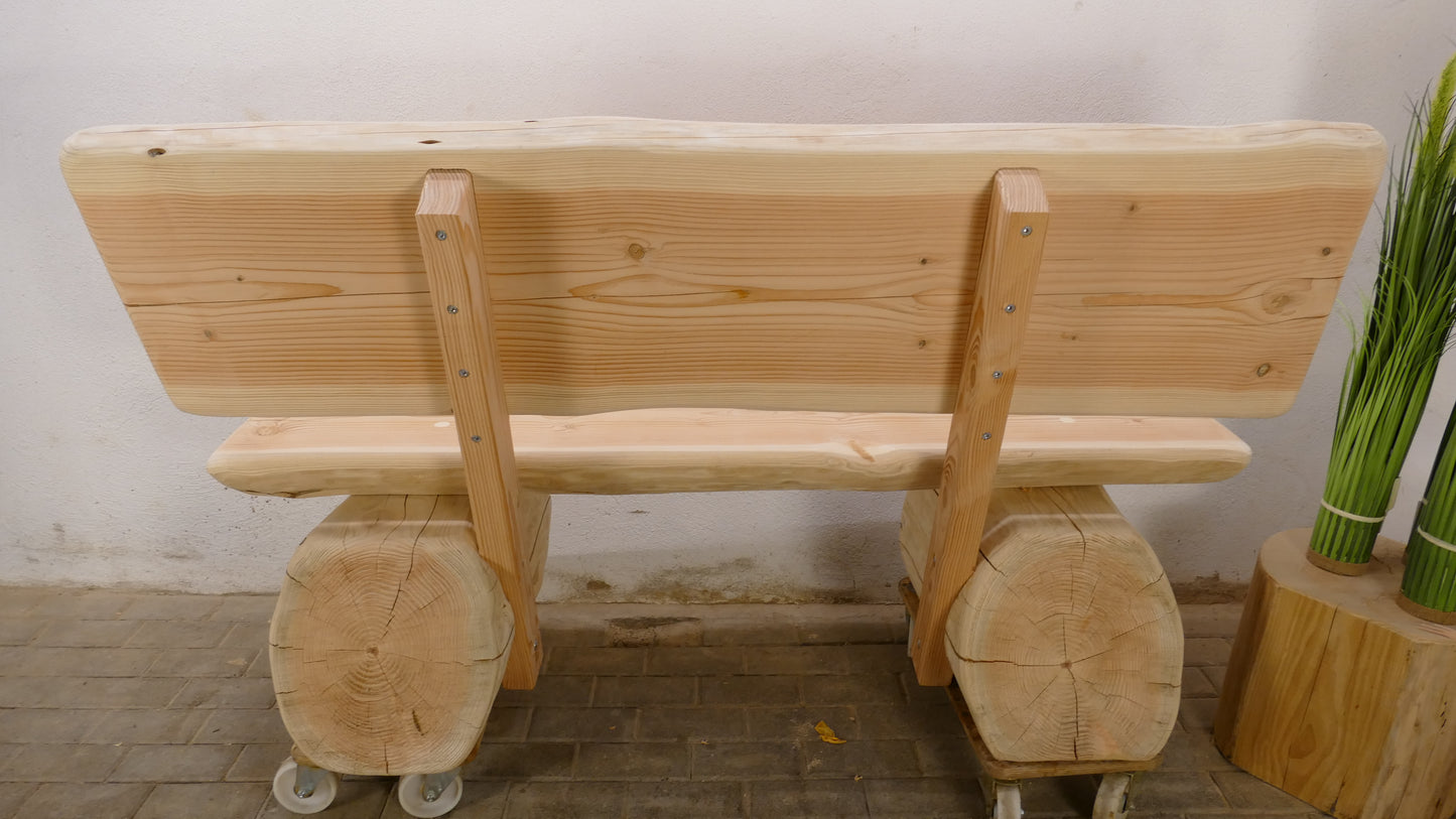 Baumstammbank 165cm (040)