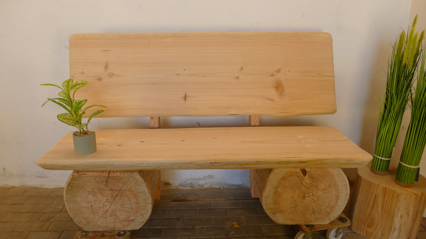 Baumstammbank 161cm (041)
