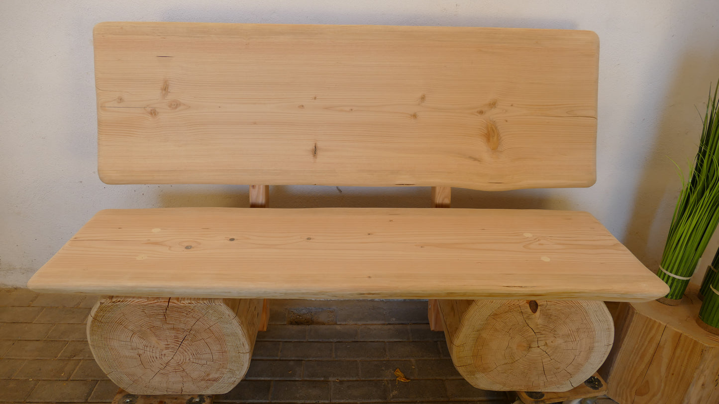 Baumstammbank 161cm (041)