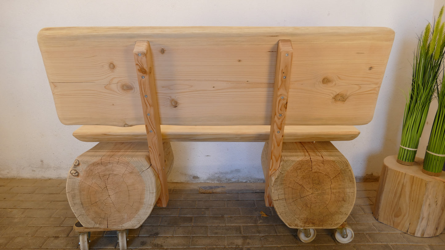 Baumstammbank 161cm (041)