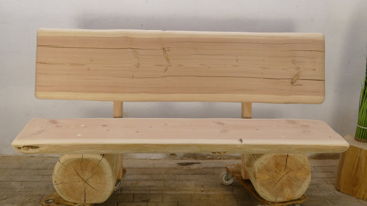 Baumstammbank 184cm (048)